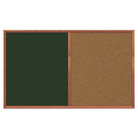 Slim Style Indoor Enclosed Corkboard,24